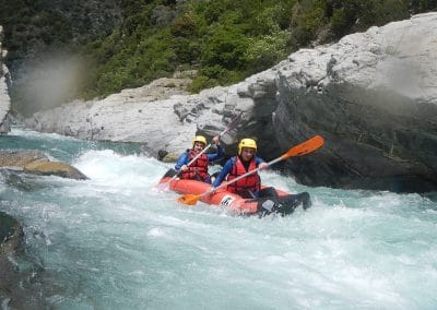 nice, moniteur Canoë-raft, roya