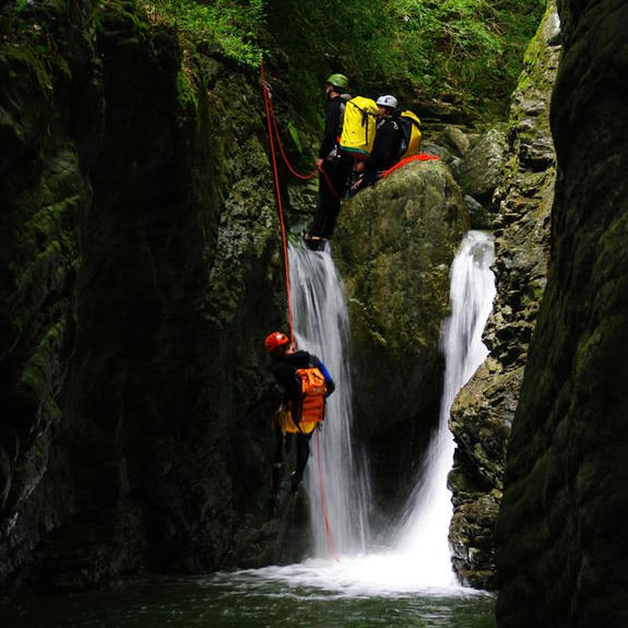 River falls in the riou de la Bollène