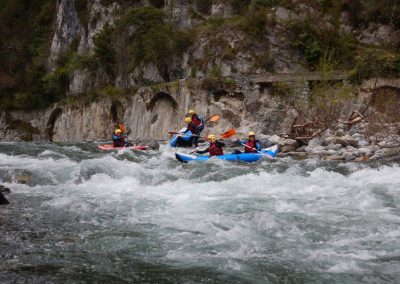 Remise à l'eau des bateaux après une pause