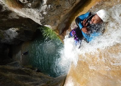 canyoning dans le 06 ( Alpes maritimes )