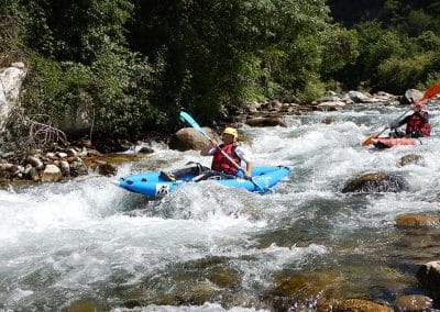 kayak-raft hydrospeed action