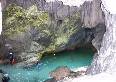 canyoning breil sur roya