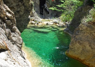 nice cote d'azur canyoning